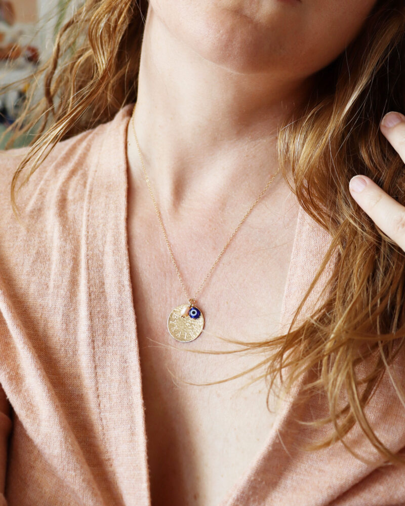 Collier MINYMA . mot grec personnalisable . pré-commandes – Image 3