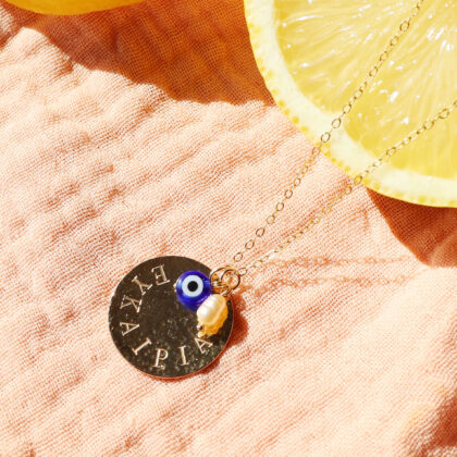 Collier MINYMA ✹ mot grec personnalisable ✹ bientôt en pré-commandes