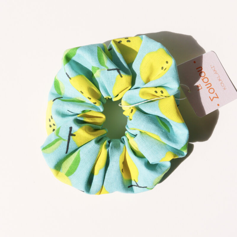 Le Σουσου ✹ scrunchie cheveux citrons