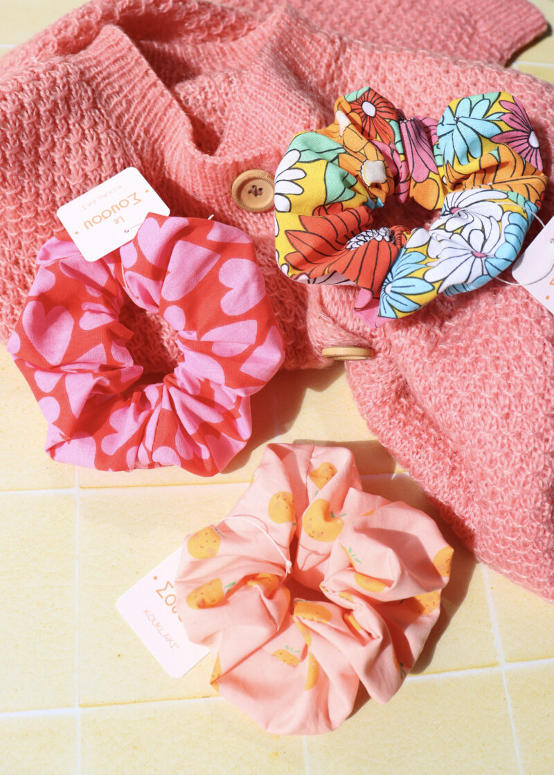 Le Σουσου ✹ scrunchie cheveux scandinav bird – Image 4
