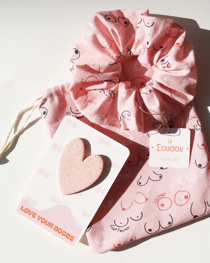 OCTOBRE ROSE ✹ Série limitée, chouchou et pin's