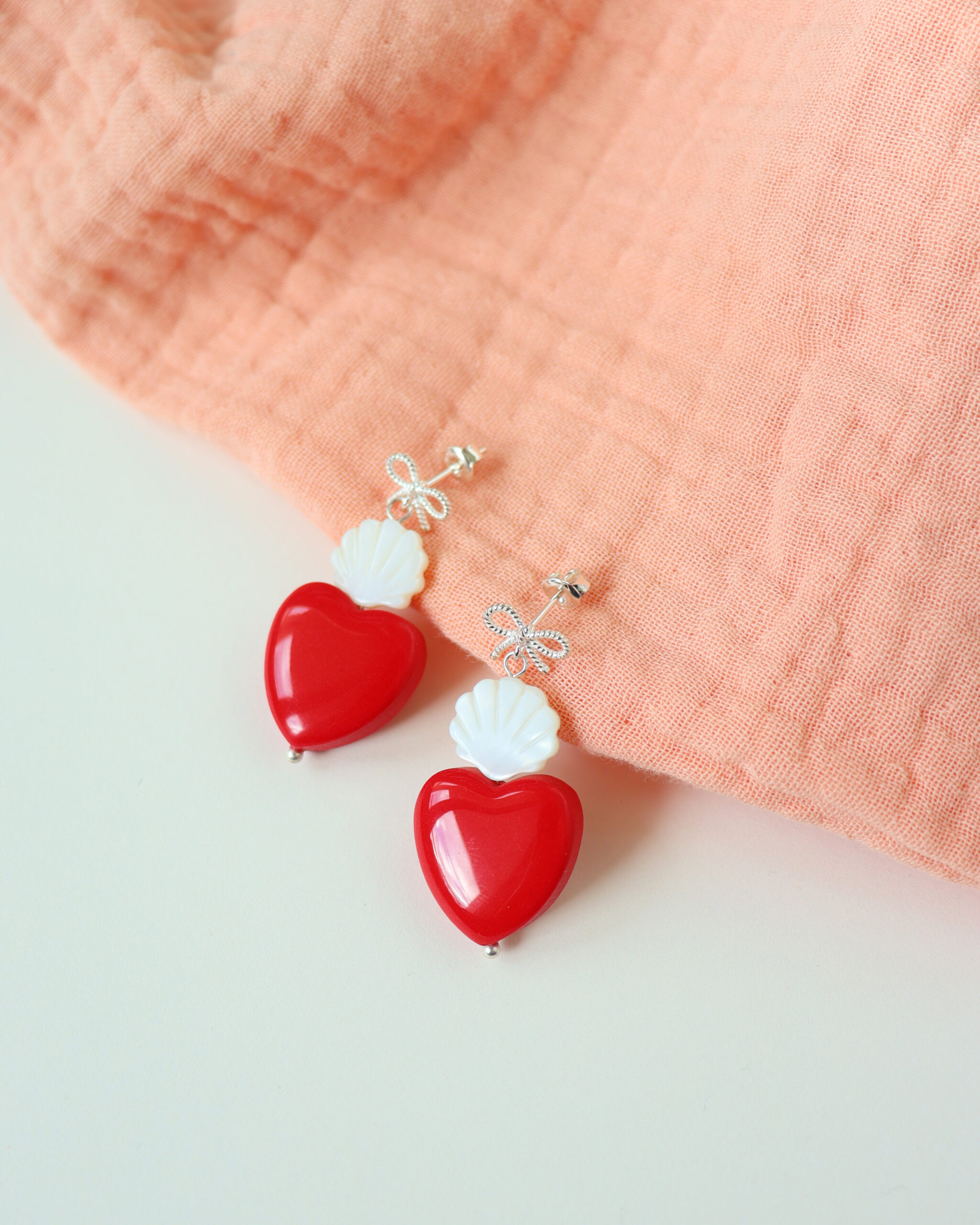 Boucles d'oreilles EX VOTO . argent 925 . pièce unique – Image 2