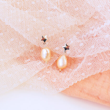 Boucles d'oreilles ASTERI . petit format . argent 925 . série limitée