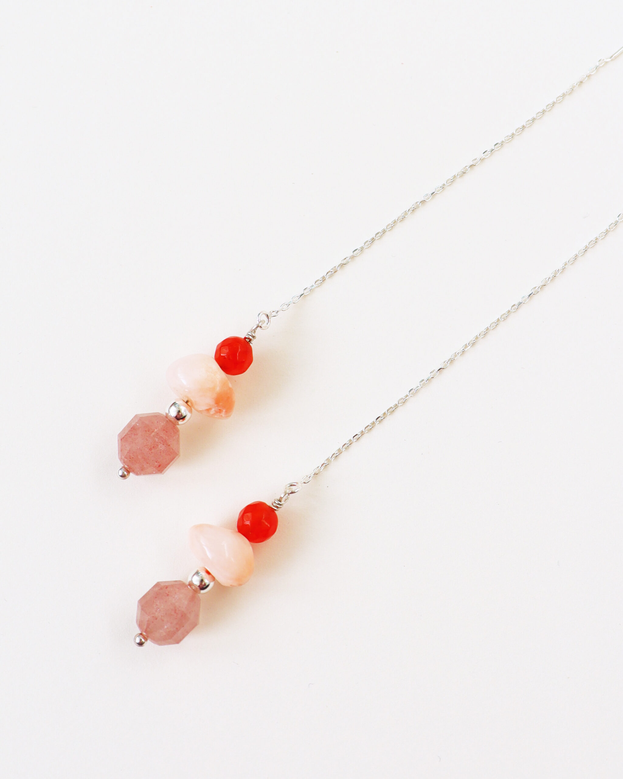 Chaines d'oreilles TOTEM . argent 925 . pièce unique – Image 3