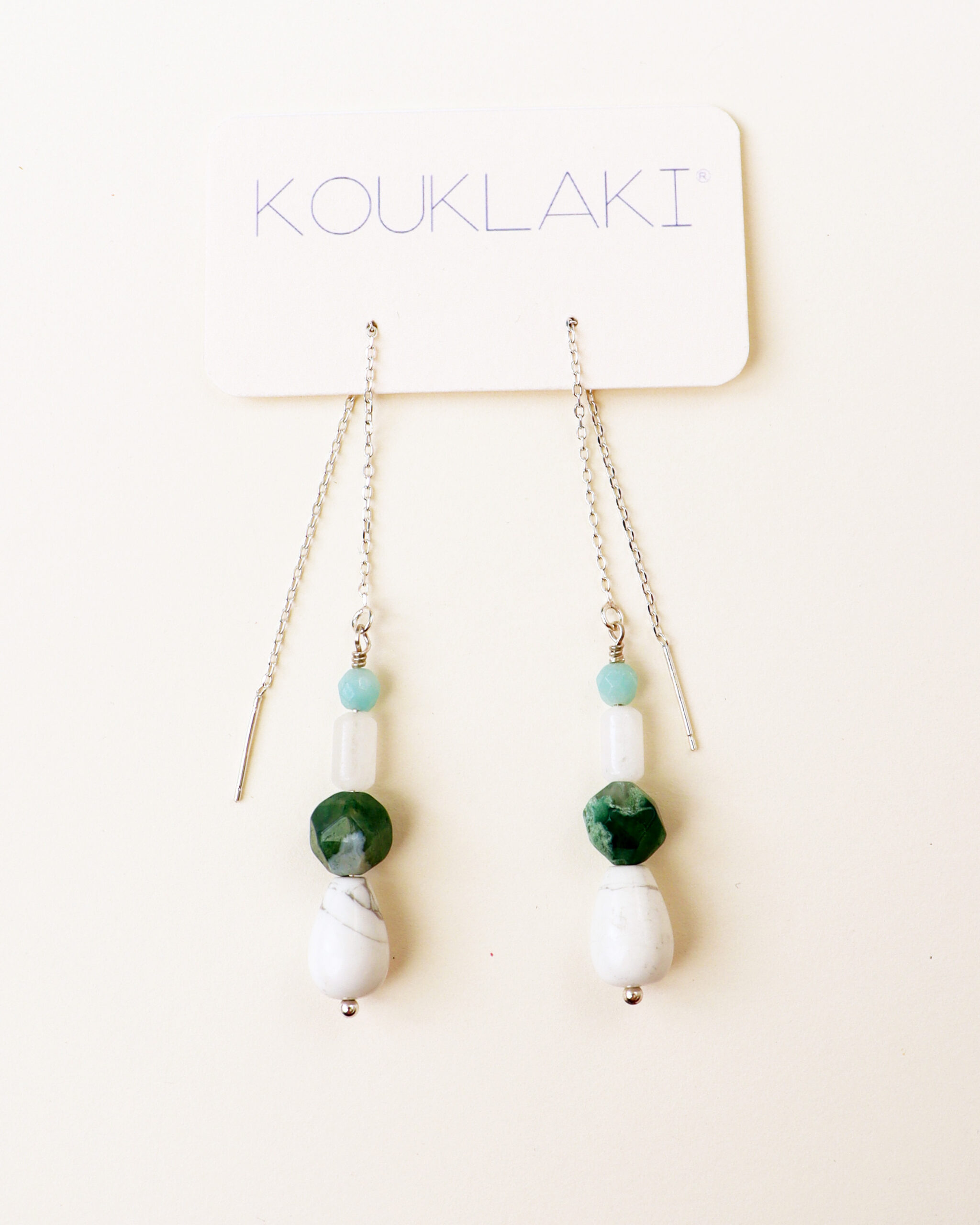 Chaines d'oreilles ARCTIC . argent 925 . pièce unique – Image 2