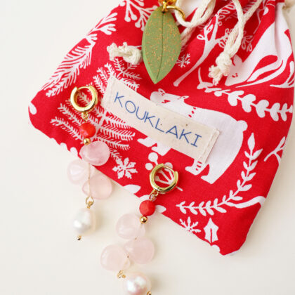 Boucles d'oreilles EURESIS SANTA . série limitée