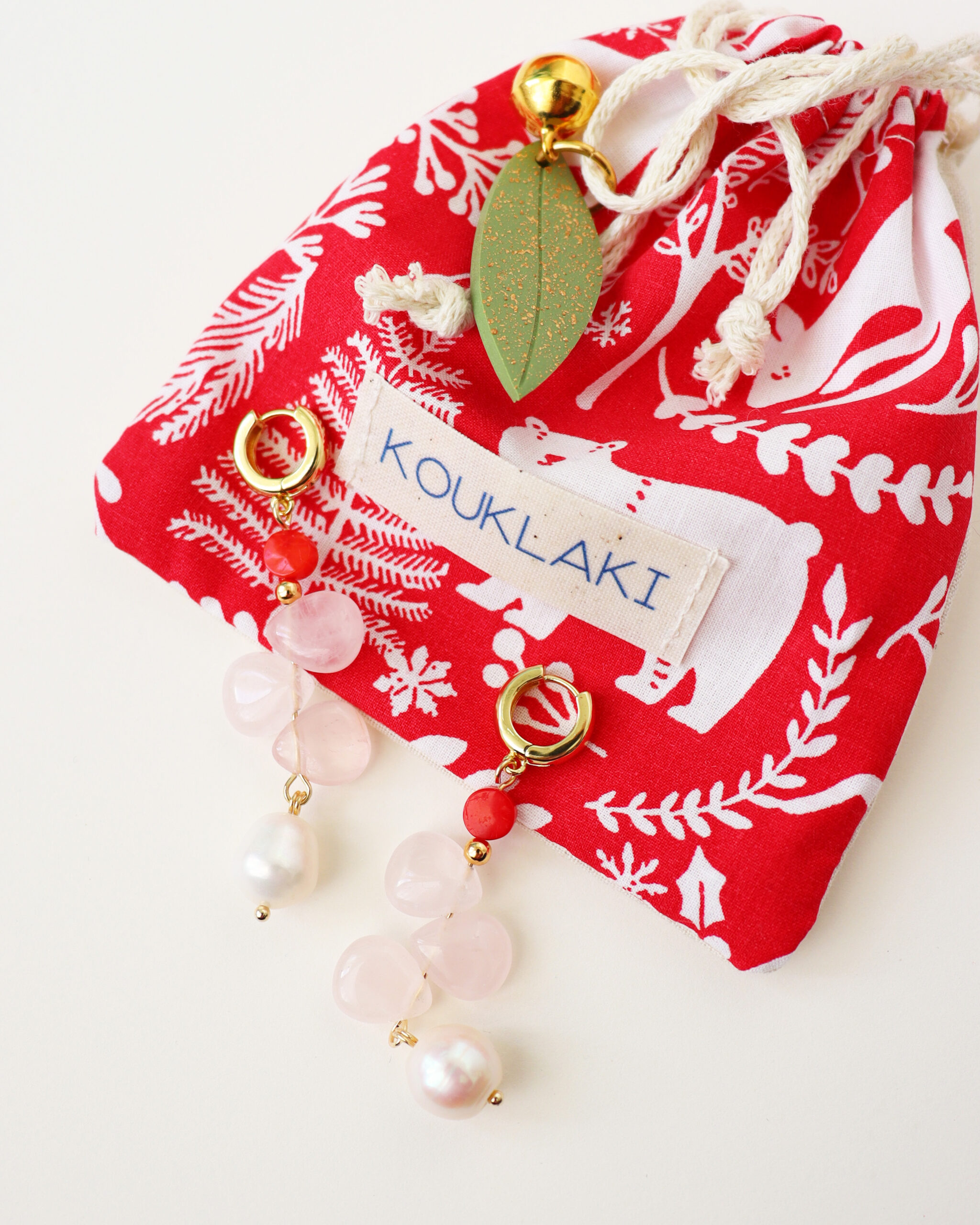 Boucles d'oreilles EURESIS SANTA . série limitée