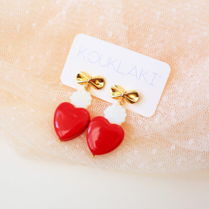 Boucles d'oreilles EX VOTO . pièce unique