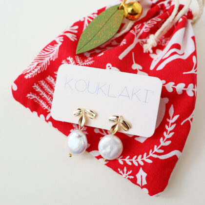 Boucles d'oreilles ELIA PEARL . série limitée