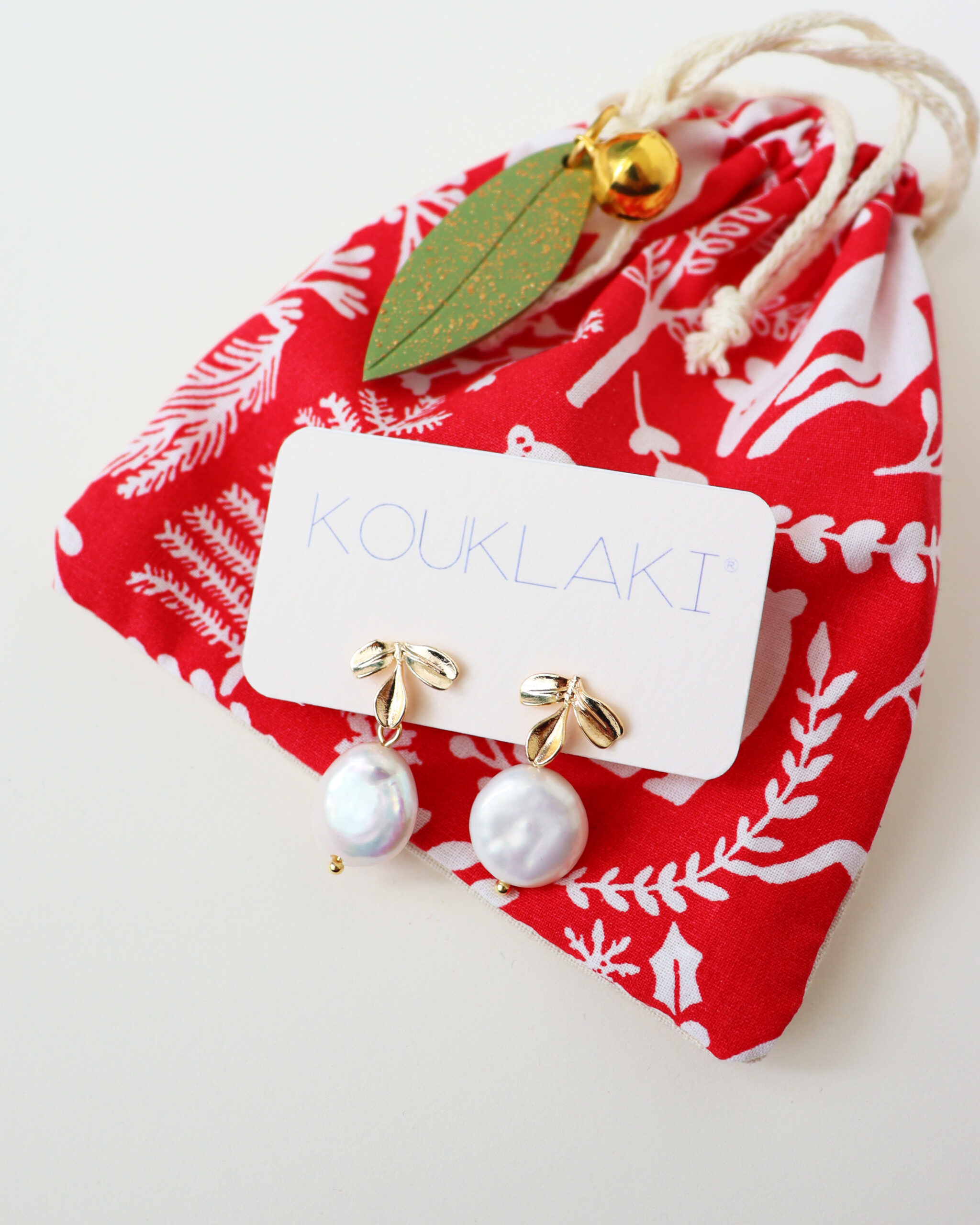 Boucles d'oreilles ELIA PEARL . série limitée